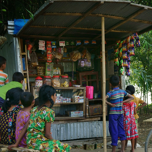 Tea Stall in village